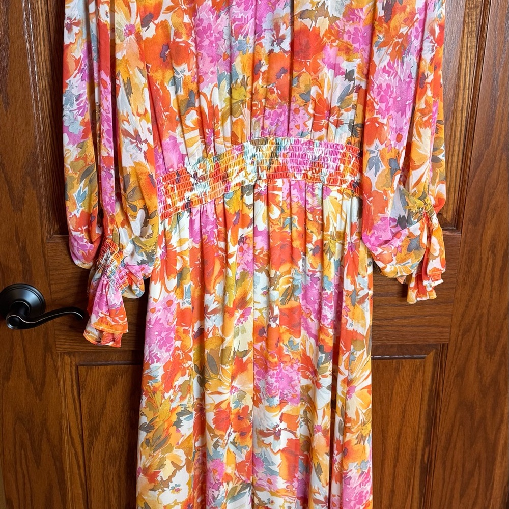 Vince Camuto Multicolor Floral Dress